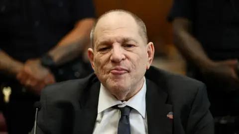 Harvey Weinstein en su nuevo juicio en Nueva York Harvey Weinstein en su nuevo juicio en Nueva York