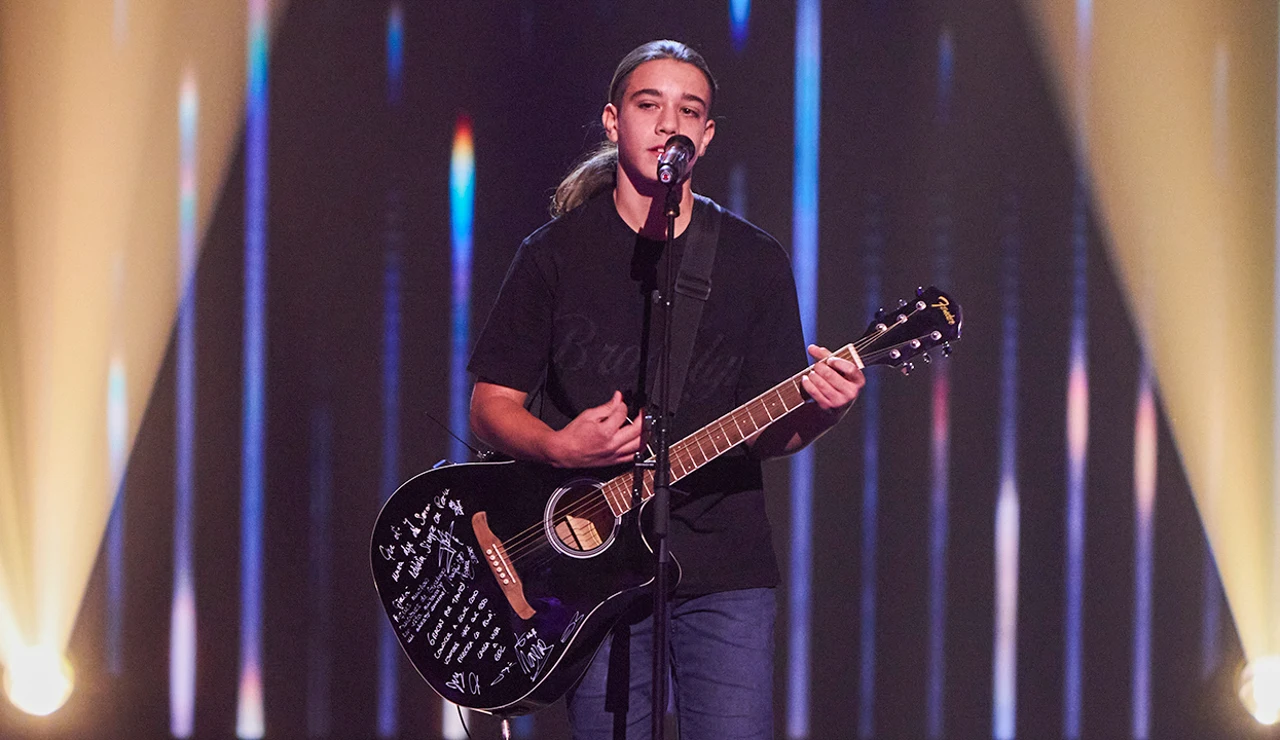 Antonio, talent de La Voz Kids