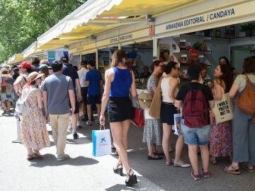 Imagen de la Feria del Libro de Madrid.