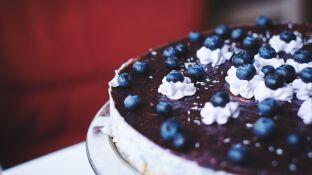 Imagen de archivo de una tarta