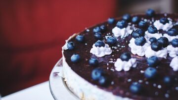 Imagen de archivo de una tarta