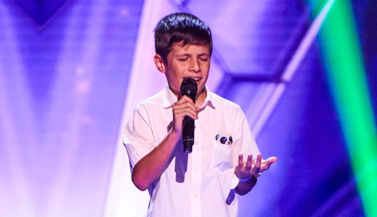 Kenzo, talent de La Voz Kids