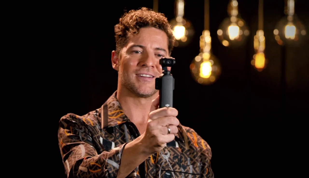 De cantante a reportero: Bisbal se convierte en influencer con su nueva cámara