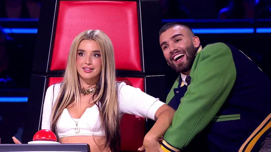 Batalla entre coaches: Turizo se queda sin superbloqueos e intenta robarselos a Lola Batalla entre coaches: Turizo se queda sin superbloqueos e intenta robarselos a Lola