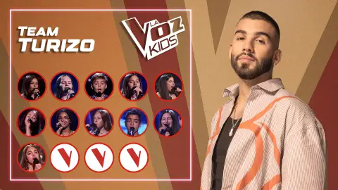 Equipo Turizo La Voz Kids 2025 Gala 5 Equipo Turizo La Voz Kids 2025 Gala 5