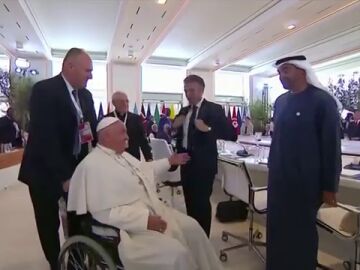 El papa en la cumbre del G7