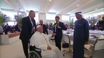 El papa en la cumbre del G7