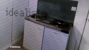 700 euros al mes por un piso de 30 metros cuadrados que tiene el váter en la cocina