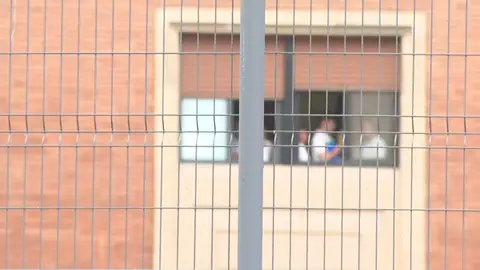 Verja de un colegio Verja de un colegio