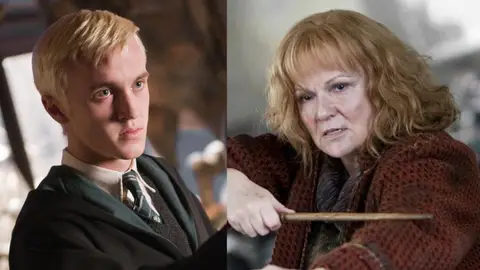 Draco Malfoy y Molly Weasley de Harry Potter Draco Malfoy y Molly Weasley de Harry Potter