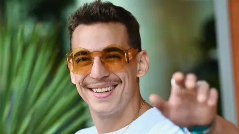 Miguel Herrán en Roland Garros Miguel Herrán en Roland Garros