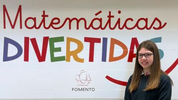 Laura Mariñas, campeona mundial de Matemáticas con 10 años
