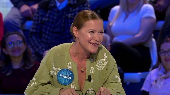 Mar&iacute;a Esteve revela un sue&ntilde;o inesperado con Manu en Pasapalabra