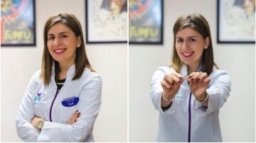 La farmacéutica Noa Rey