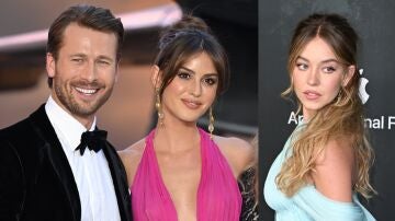 Glen Powell y Gigi Paris, y Sydney Sweeney