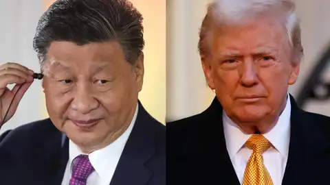 Xi Jinping y Donald Trump Xi Jinping y Donald Trump