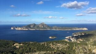 Vista de Sa Dragonera desde Mallorca