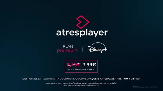 Oferta atresplayer Premium y Disney+ Oferta atresplayer Premium y Disney+