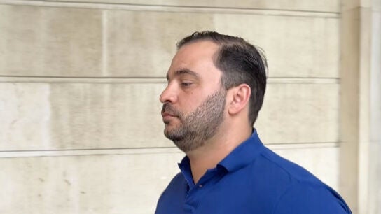 Antonio Tejado en el juzgado