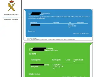 El mensaje de Santos Cerdán sobre el posible amaño de las primarias de 2014 El mensaje de Santos Cerdán sobre el posible amaño de las primarias de 2014