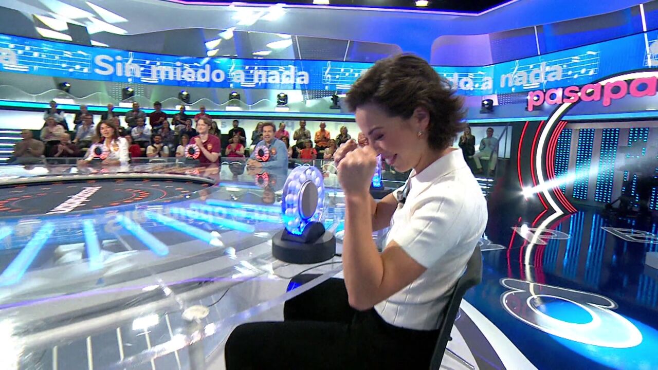 Rosa brilla en La Pista tras reconocer el tono de la canción: “Déjame ...