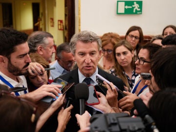 El líder popular, Alberto Núñez Feijóo