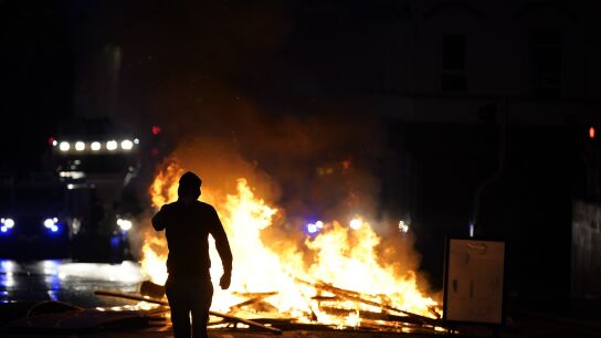 Protestas en Ballymena