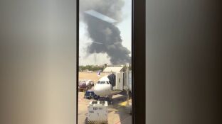 Accidente avi&oacute;n India