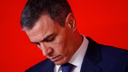 Pedro Sánchez comparece tras la dimisión de Santos Cerdán