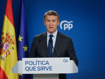 Alberto Núñez Feijóo, líder del PP