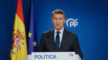 Alberto Núñez Feijóo, líder del PP