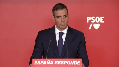 Comparecencia de Pedro Sánchez Comparecencia de Pedro Sánchez