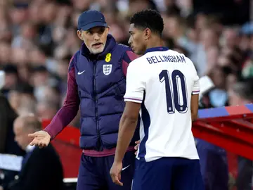 Thomas Tuchel habla con Jude Bellingham en el partido ante Senegal del pasado 10 de junio Thomas Tuchel habla con Jude Bellingham en el partido ante Senegal del pasado 10 de junio
