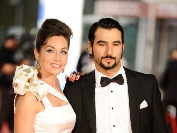 Antonio Vel&aacute;zquez y Leire Mart&iacute;nez en 2012