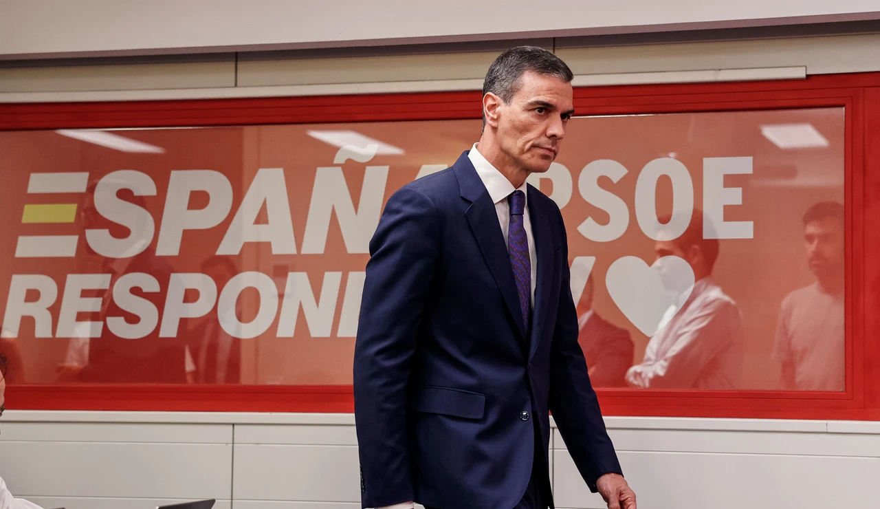 El presidente del Gobierno y líder del PSOE, Pedro Sánchez