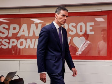 El presidente del Gobierno y líder del PSOE, Pedro Sánchez