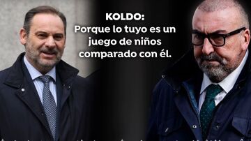Imagen de las conversaciones entre Koldo y Ábalos.