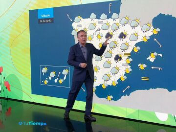 Roberto Brasero y la previsión del fin de semana