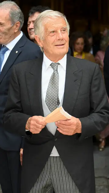 Giacomo Agostini en la boda de su hijo Giacomo Agostini en la boda de su hijo