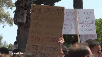 Médicos de toda España contra el nuevo Estatuto Marco: "Si eres médico, trabajas 24 horas porque tienes vocación"