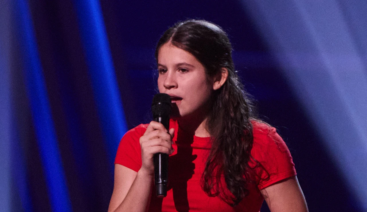 Eva, talent de La Voz Kids