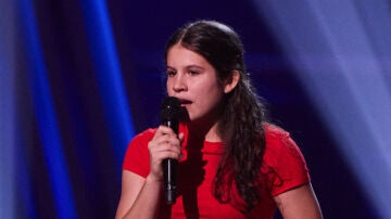 Eva, talent de La Voz Kids