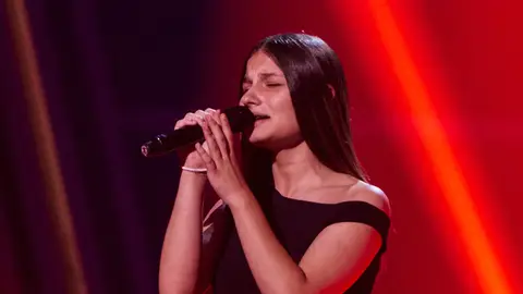 Edurne y Turizo, embobados ante el talento de esta joven en La Voz Kids Edurne y Turizo, embobados ante el talento de esta joven en La Voz Kids