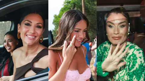 Invitadas a la boda de Susana Molina Invitadas a la boda de Susana Molina