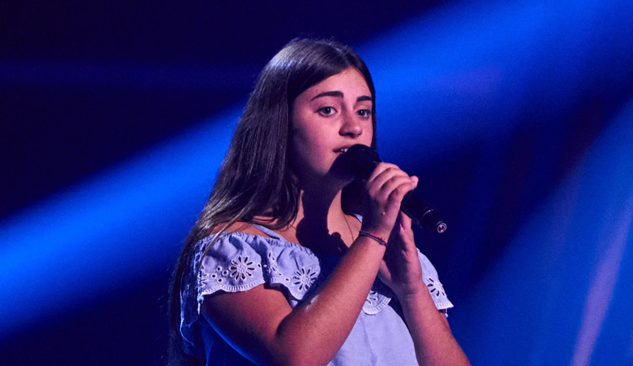 Carla, talent de La Voz Kids