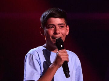 Javier, talent de La Voz Kids