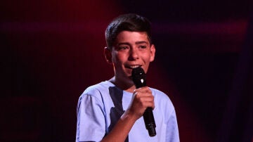 Javier, talent de La Voz Kids
