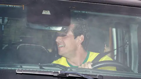 Mario Casas tras llevar a Melyssa Pinto a la boda de Susana Molina Mario Casas tras llevar a Melyssa Pinto a la boda de Susana Molina