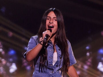 Emma emociona y cumple su sueño tras tres intentos presentándose a La Voz Kids 