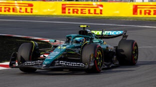 Fernando Alonso en el GP de Canad&aacute; 2025